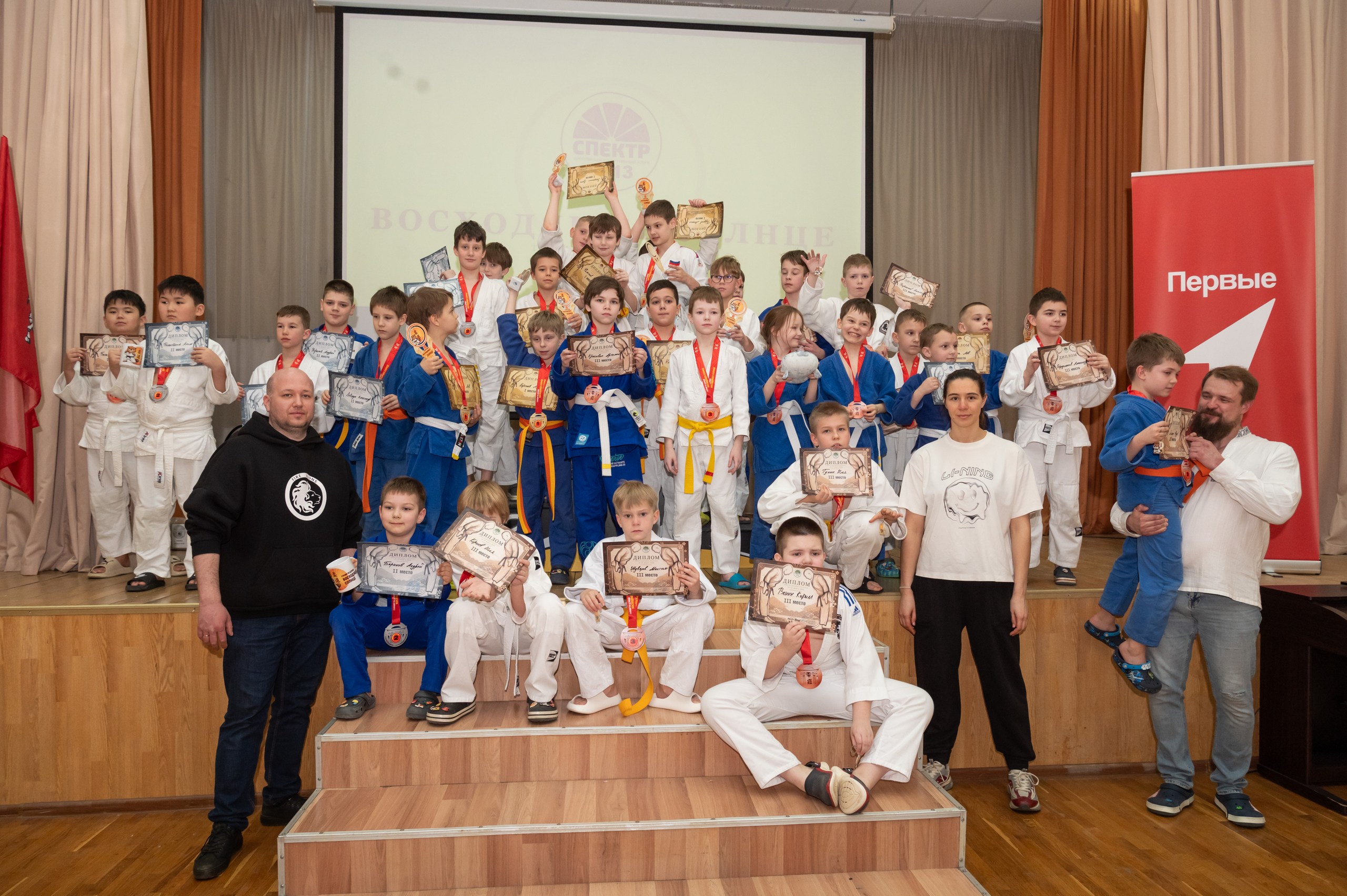 Тренировка дзюдо